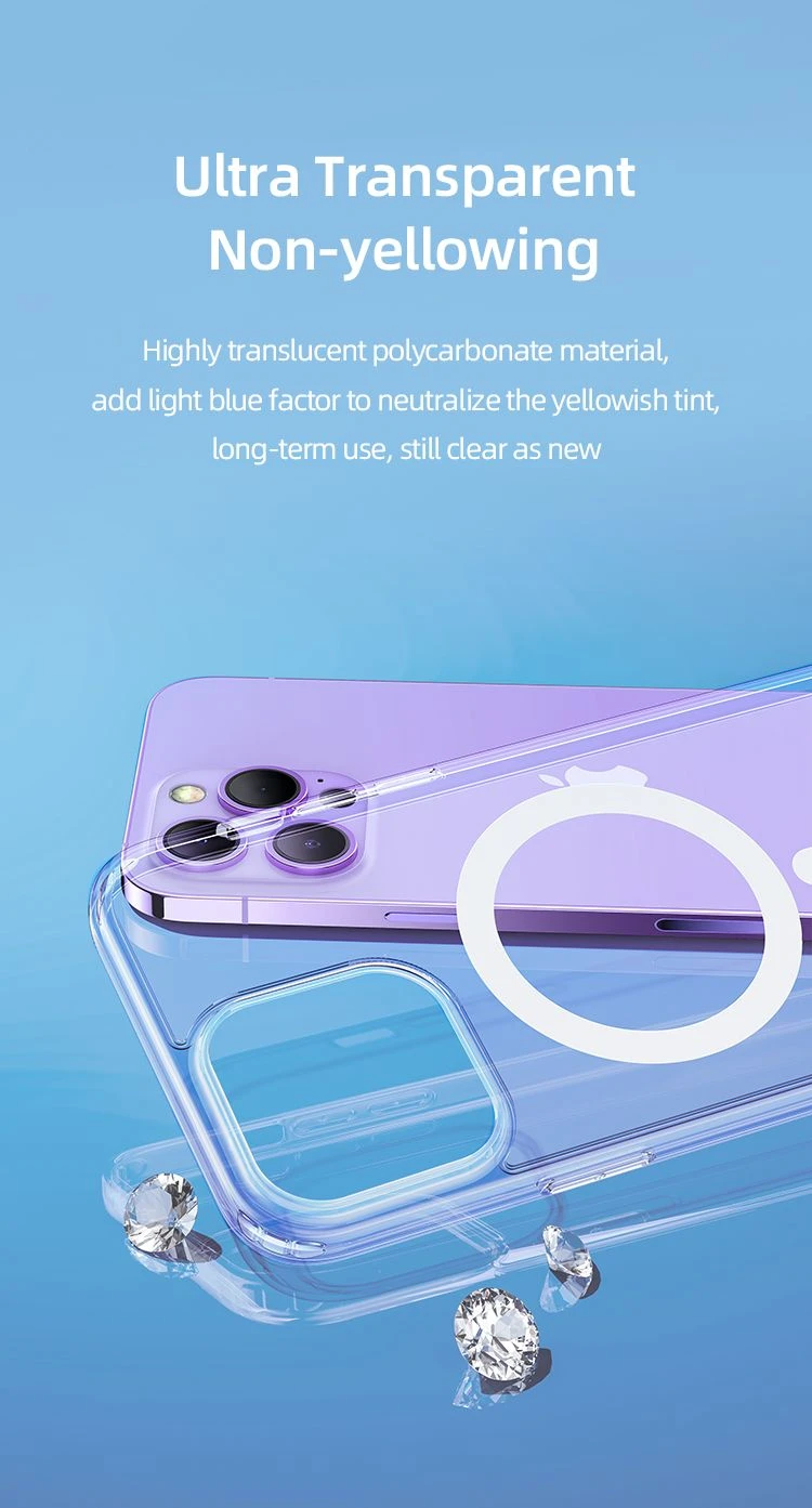 USAMS BH801 Ice-Magnet dėklas telefonui iPhone 14max aprašymas - Prekės nuotrauka