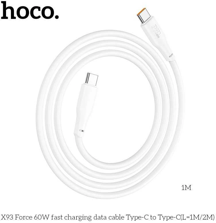 HOCO X93 Force 60W type-C to type-C