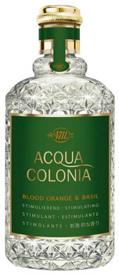 Odekolonas 4711 Acqua Colonia Blood Oranžinis And Basil Eau De Cologne Purškiklis 50ml
