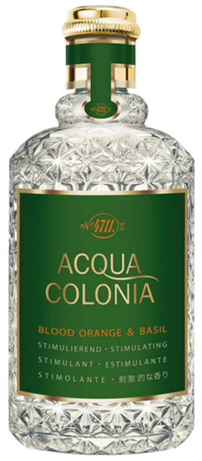 Odekolonas 4711 Acqua Colonia Blood Oranžinis And Basil Eau De Cologne Purškiklis 50ml
