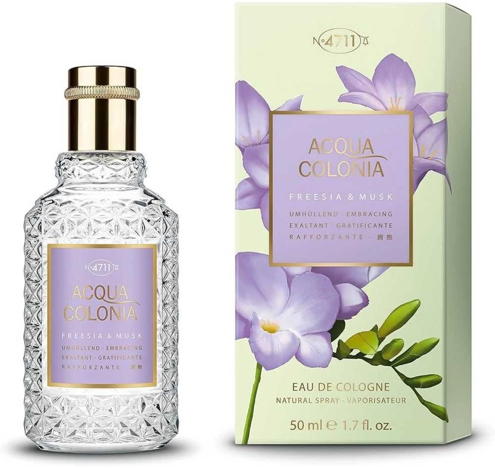 4711 Acqua Colonia Freesia & Musk EDC odekolonas unisex, 50 ml
