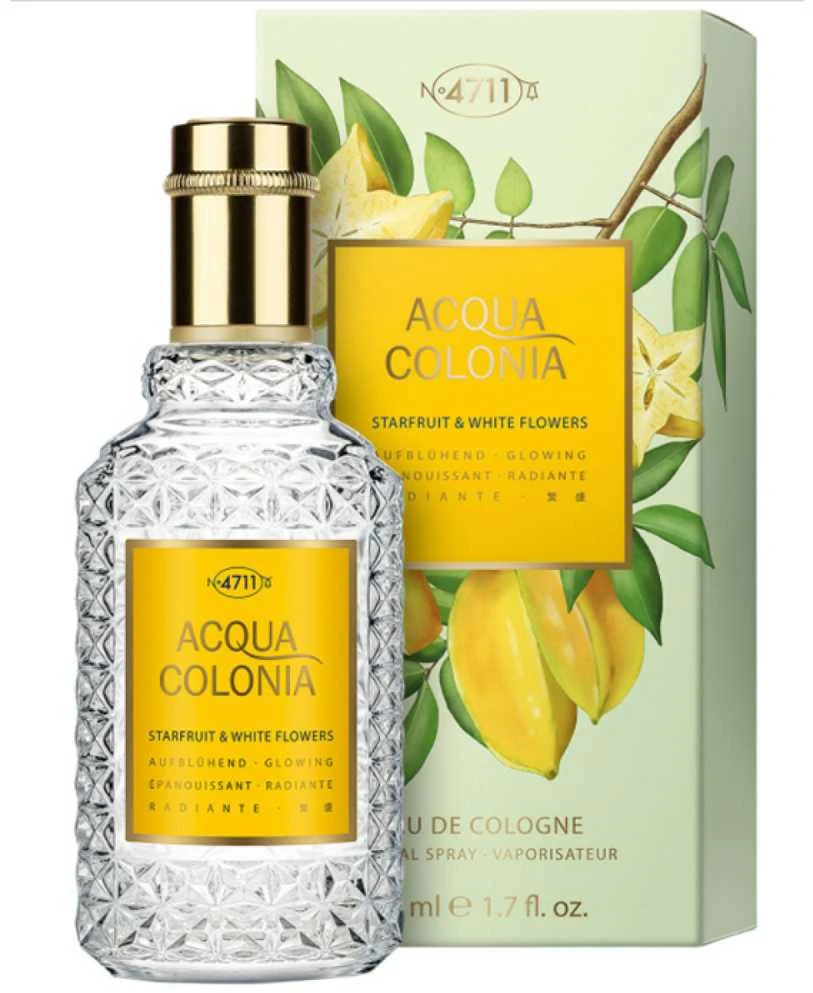 Odekolonas 4711 Acqua Colonia Starfruit and Baltas Flowers Eau De Cologne Purškiklis 50ml