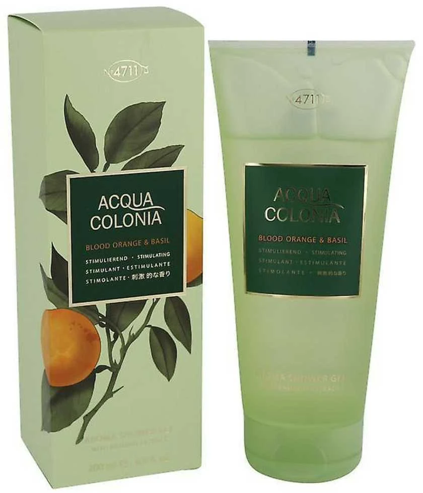 4711 Stim Blood Oranžinis y Basil Gel, 200 ml