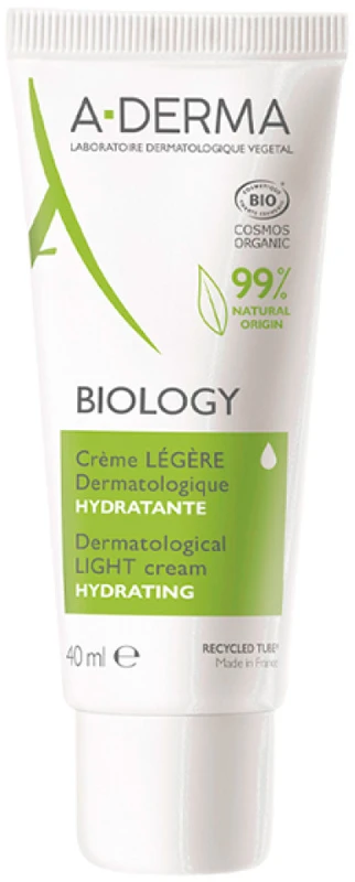 "A-Derma Biology" lengvas drėkinamasis kremas 40ml