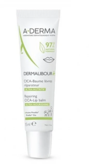 "A Derma Dermalibour lūpų balzamas 15ml