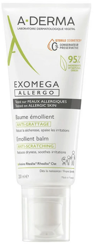 A Derma "Exomega Allergo" minkštinamasis balzamas 200ml