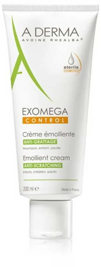 A-Derma Exomega Control Emollient Kreminis, 200 ml