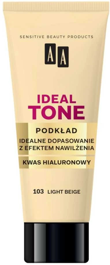 AA Ideal Tone Foundation 103 Light rusvai gelsvas, 30 ml