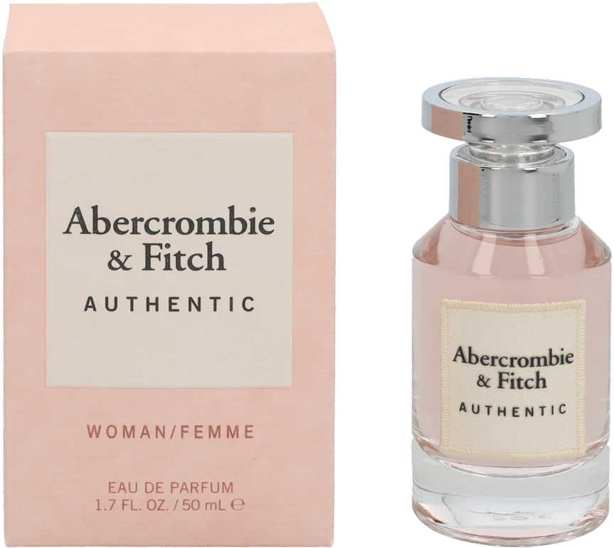 Abercrombie & Fitch Authentic Women EDP parfumuotas vanduo moterims, 50 ml