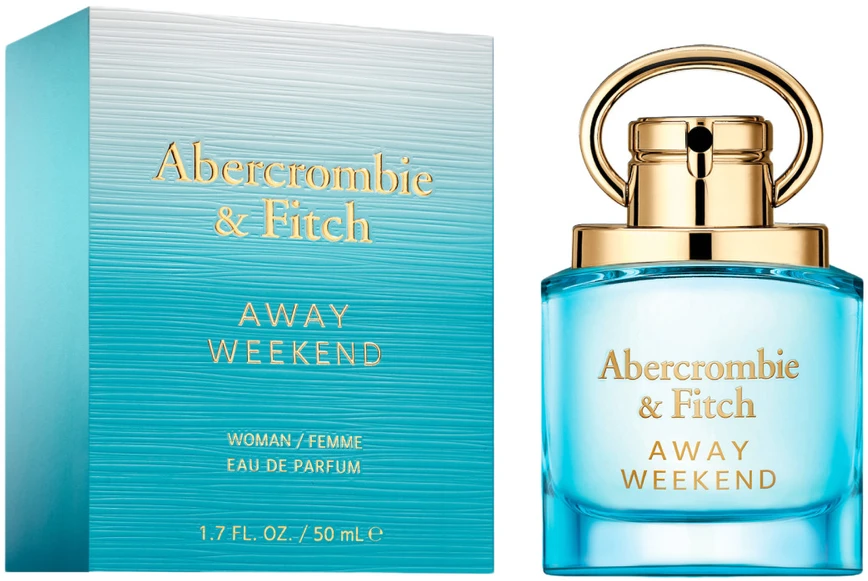 Abercrombie & Fitch Away Weekend EDP parfumuotas vanduo moterims, 50 ml