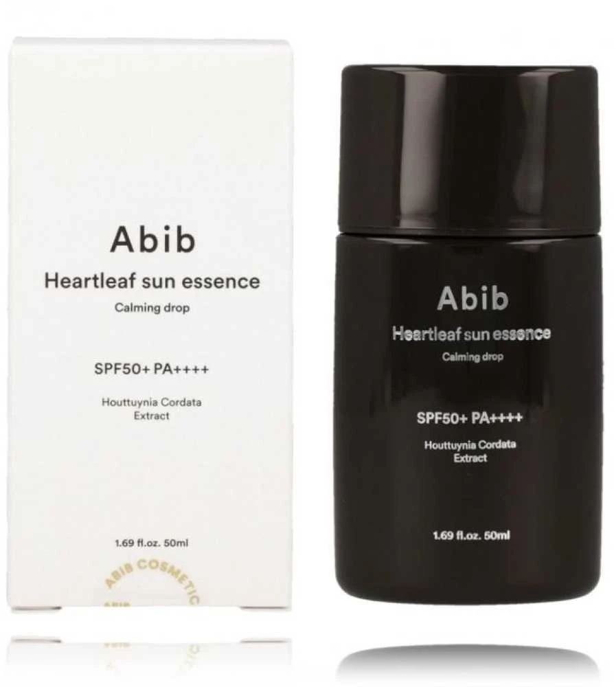 Abib Heartleaf Sun Essence Calming Drop SPF 50+ PA++++ raminantys apsauginiai lašai nuo saulės, 50 ml