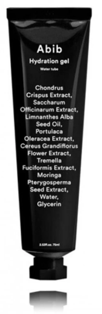 Abib Hydration Gel Vanduo Tube drėkinantis veido gelis riebiai / mišriai odai, 75 ml