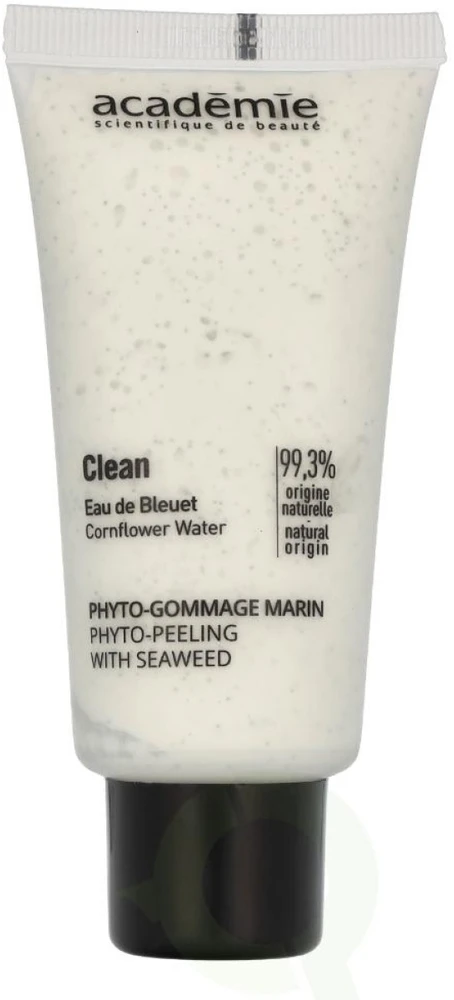 Academie Clean Cornflower Vanduo Phyto-Peeling With Seaweed veido šveitiklis, 50 ml