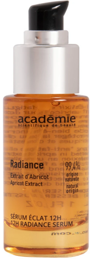 Académie Radiance 12H Radiance Serum švytėjimo suteikiantis veido serumas, 30 ml