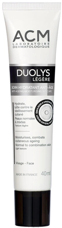 ACM "Duolys Legere" (drėkinamasis kremas normaliai ir mišriai odai) (drėkinamasis kremas normaliai ir mišriai odai) 40 ml