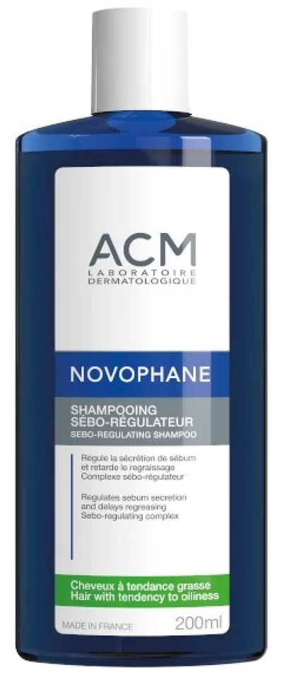 ACM Novophane (Sebo-Regulating Šampūnas), 200 ml