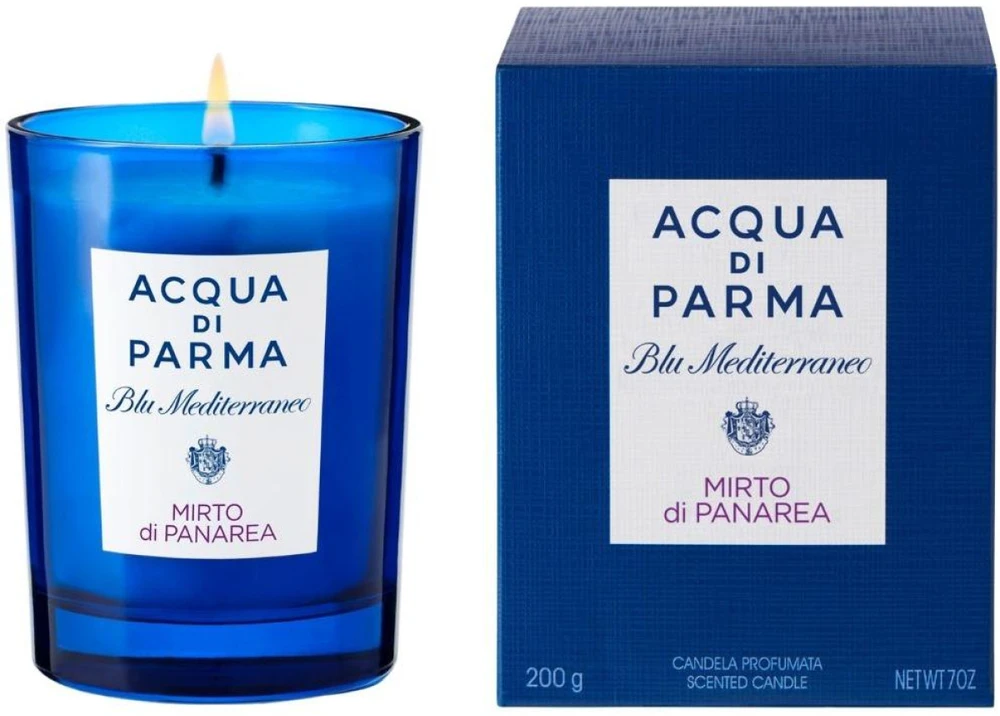 Acqua Di Parma Blu Mediterraneo Mirto Di Panarea Scented Candle kvepianti žvakė, 200 g