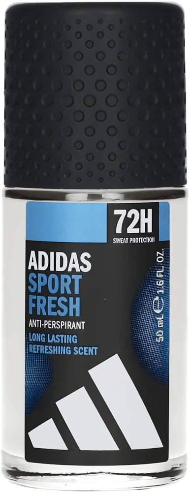 Adidas Sport Fresh Anti-Perspirant Desodorante Roll-On rutulinis dezodorantas-antiperspirantas vyrams, 50 ml