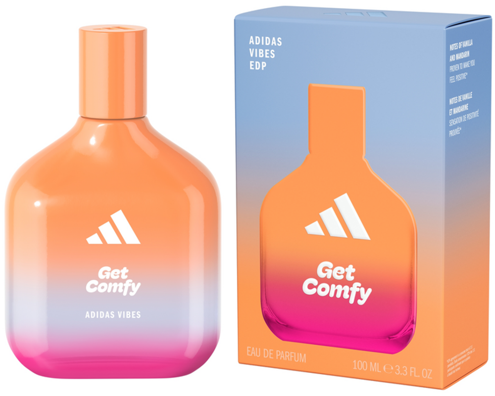 Adidas Vibes Get Comfy EDP parfumuotas vanduo unisex, 100 ml