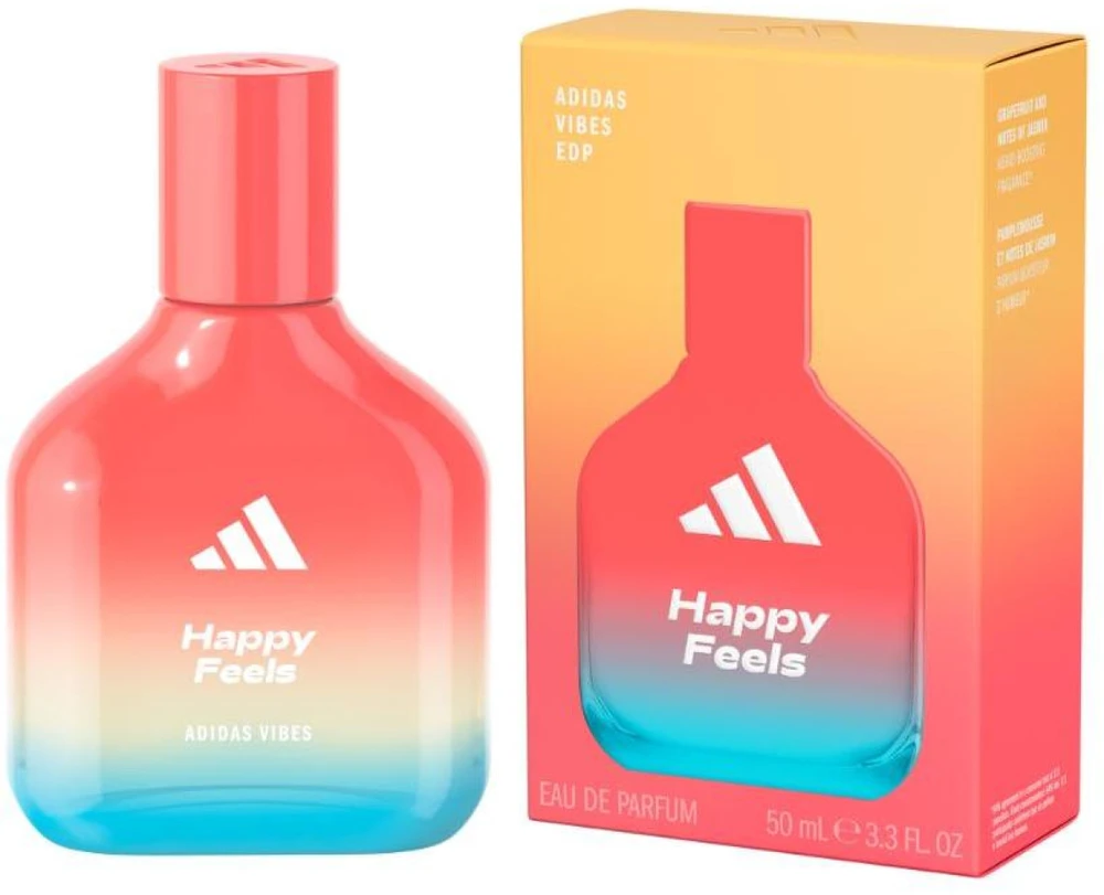 Adidas Vibes Happy Feels EDP parfumuotas vanduo unisex, 50 ml