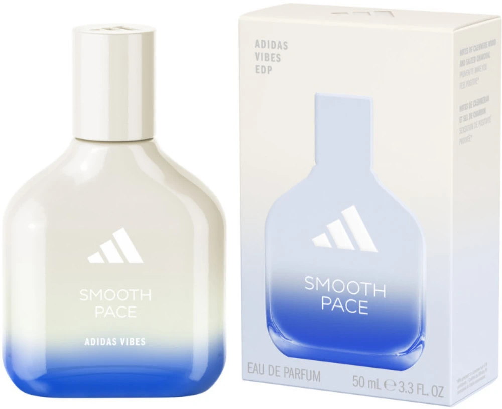 Adidas Vibes Smooth Pace EDP parfumuotas vanduo unisex, 50 ml