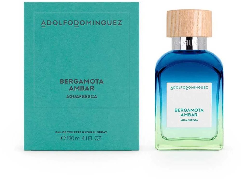 Adolfo Dominguez A D Agua Fresca Bergamota Ambar EDT Purškiklis tualetinis vanduo 120ml