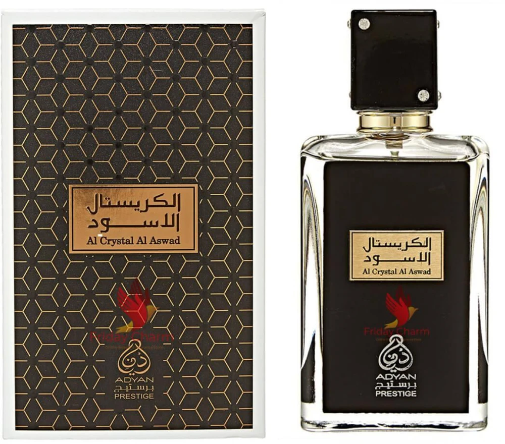 Adyan Al Crystal Al Aswad EDP parfumuotas vanduo unisex, 100 ml