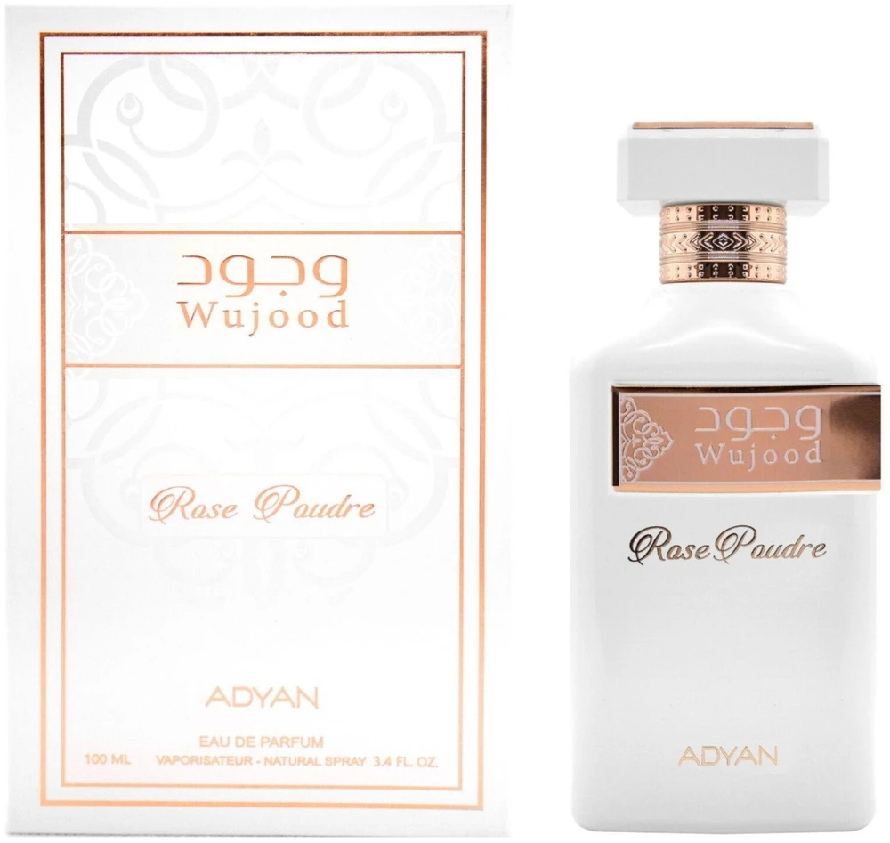 Adyan Wujood Rose Poudre EDP parfumuotas vanduo moterims, 100 ml