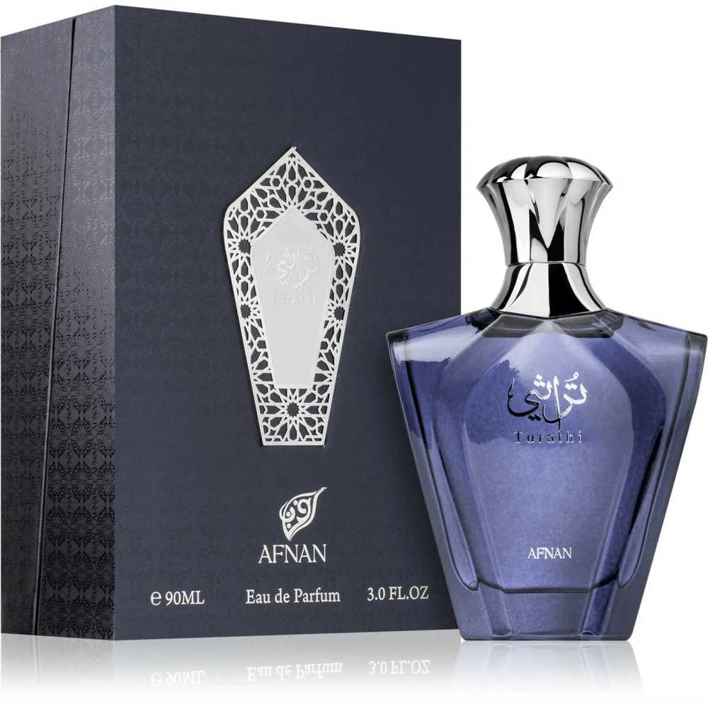 Kvepalai vyrams Afnan Turathi Blue EDP, 90 ml aprašymas - Prekės nuotrauka