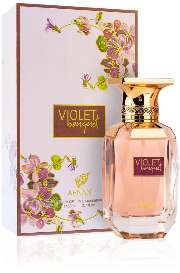 Afnan Violet Bouquet EDP parfumuotas vanduo moterims, 80 ml
