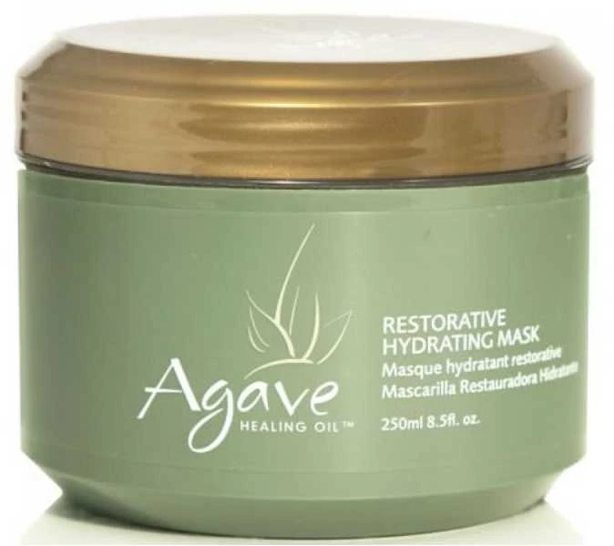 Agave Healing Oil Agave Oil Agave Oil Resorative Hydrating Mask drėkinanti plaukų kaukė, 250 ml