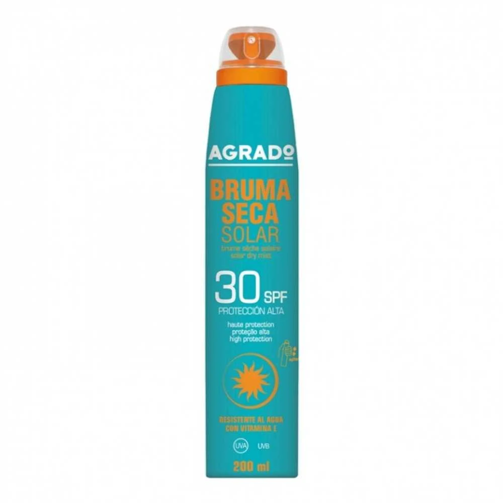 Agrado Bruma Seca Solar SPF 30 apsauginė kūno dulksna nuo saulės, 200 ml