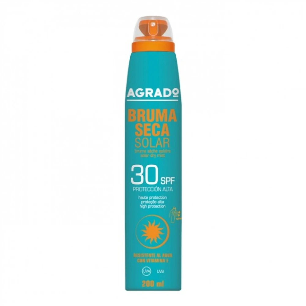 Agrado Bruma Seca Solar SPF 30 apsauginė kūno dulksna nuo saulės, 200 ml