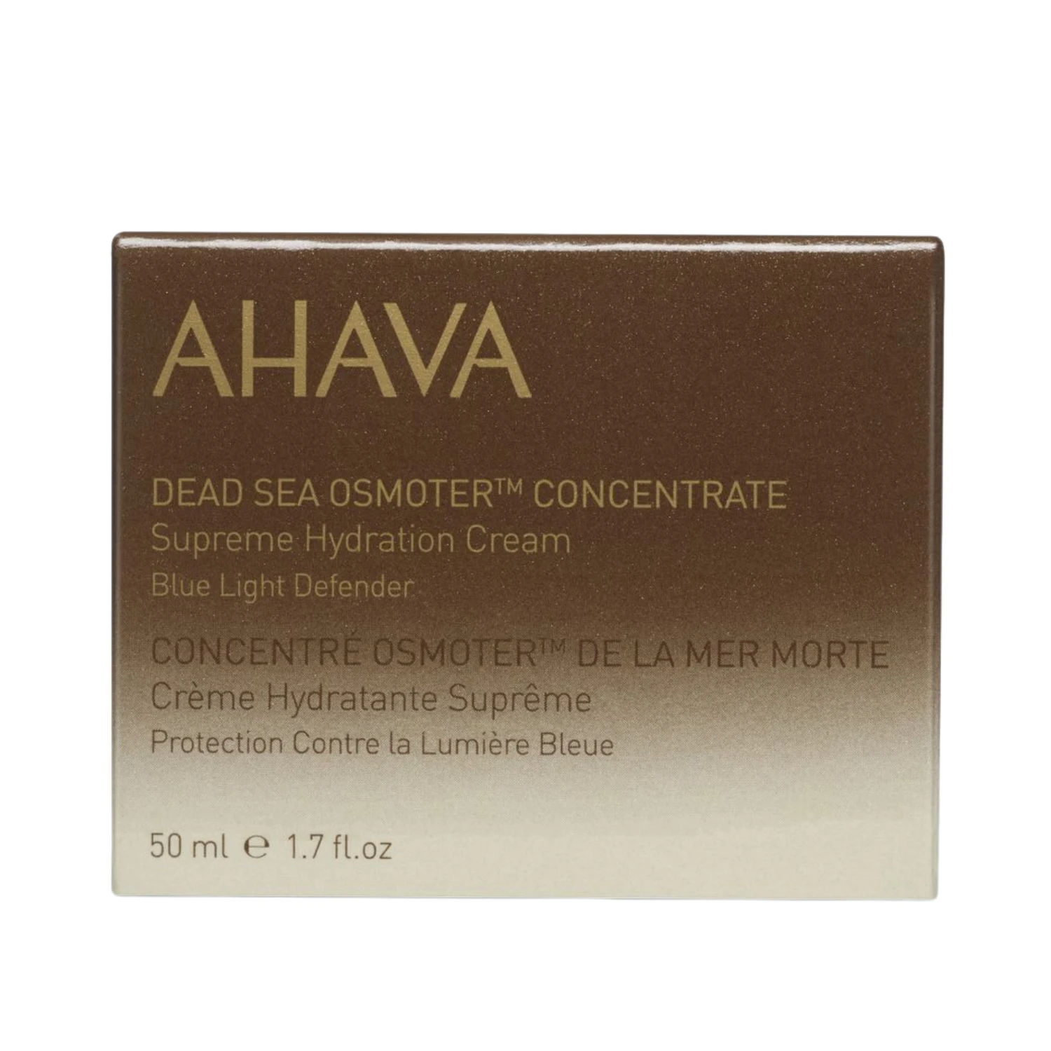 AHAVA Dead Sea Osmoter™ Concentrate Supreme Hydration Kreminis drėkinamasis veido kremas su Osmoter™ kompleksu, 50 ml