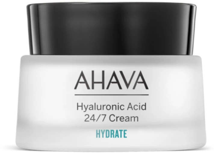 AHAVA Hydrate Hyaluronic Acid 24/7 Kreminis veido kremas su hialurono rūgštimi, 50 ml