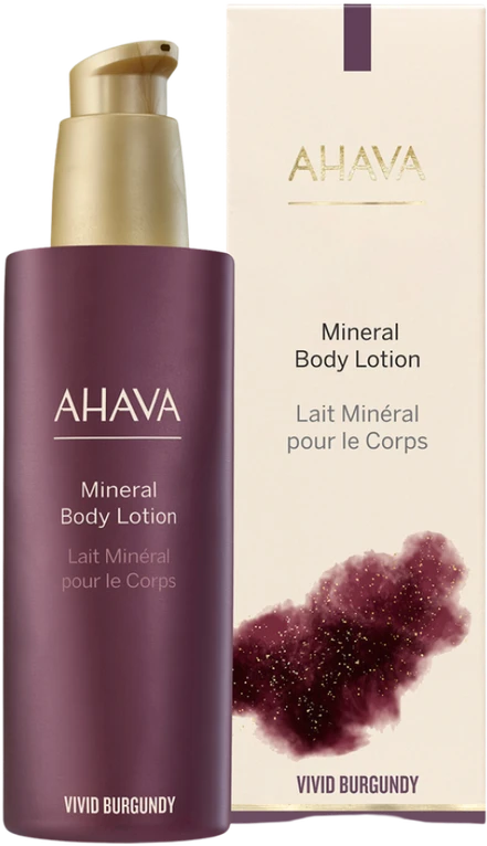 AHAVA Mineral Vivid Burgundy Losjonas kūnui kūno losjonas, 250 ml