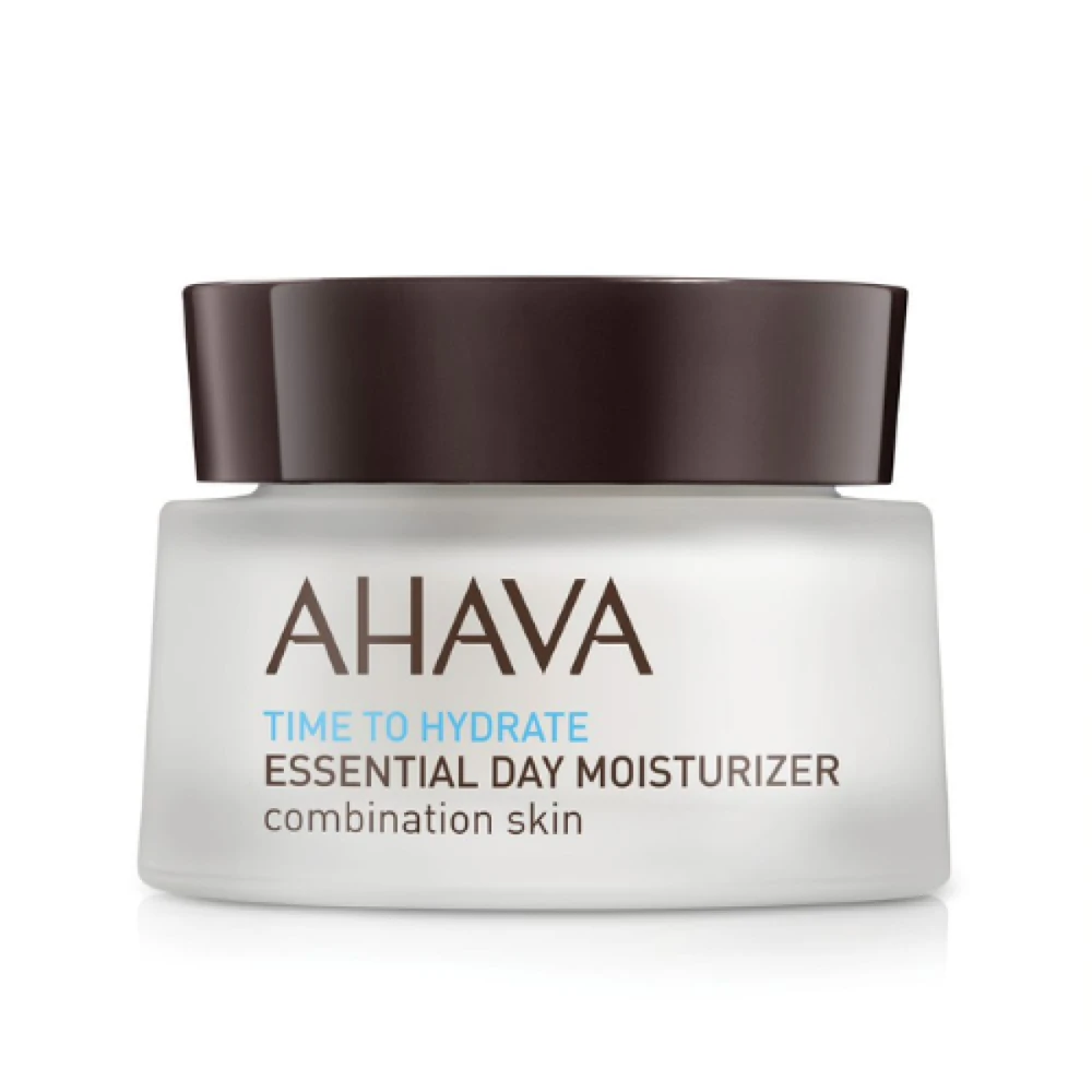 AHAVA Time To Hydrate Essential Day Moisturizer drėkinamasis dieninis veido kremas mišriai veido odai, 50 ml