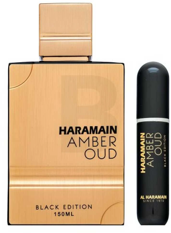 Al Haramain Amber Oud Juodas Edition EDP parfumuotas vanduo unisex, 150 ml