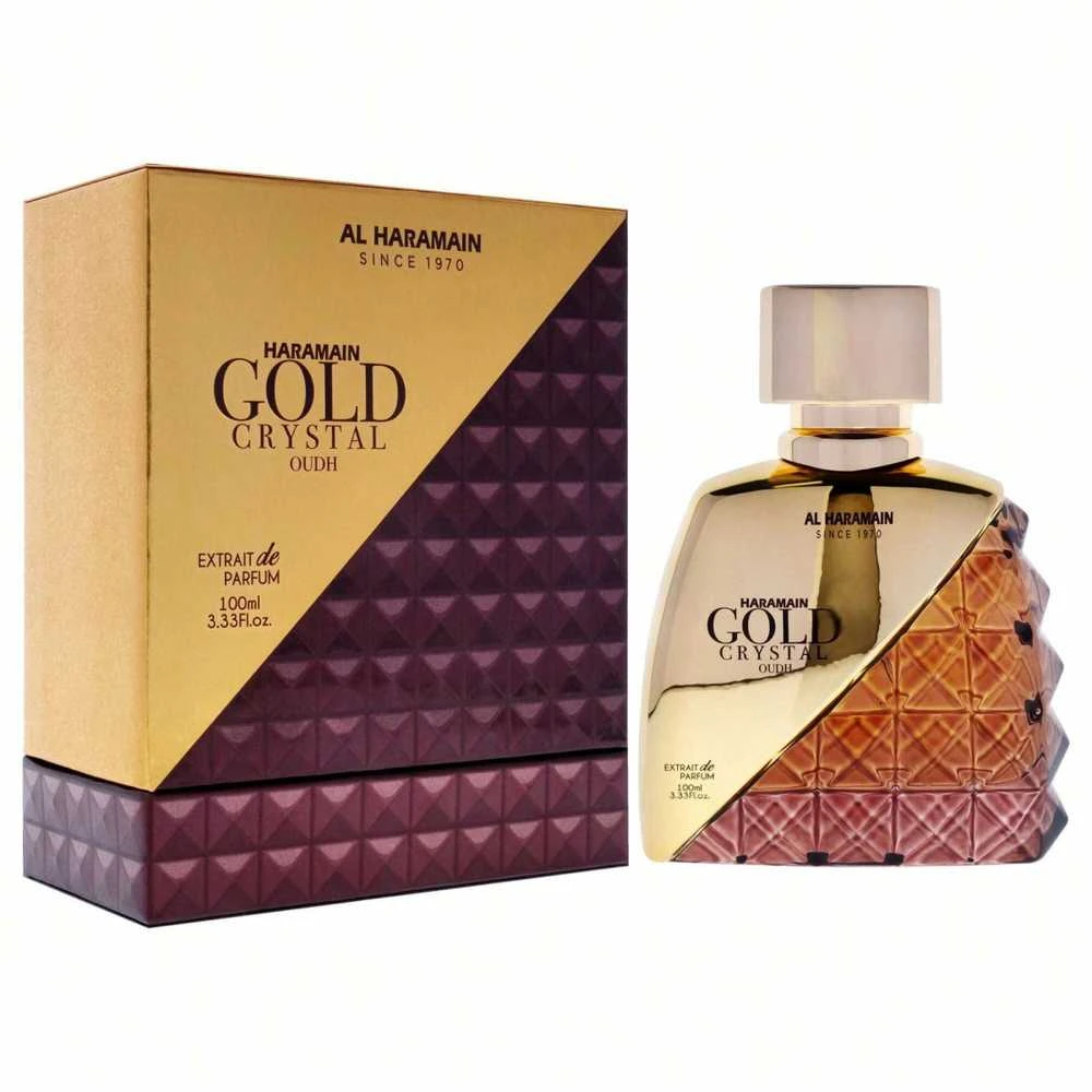 Al Haramain Gold Crystal Oudh PP kvepalai unisex, 100 ml