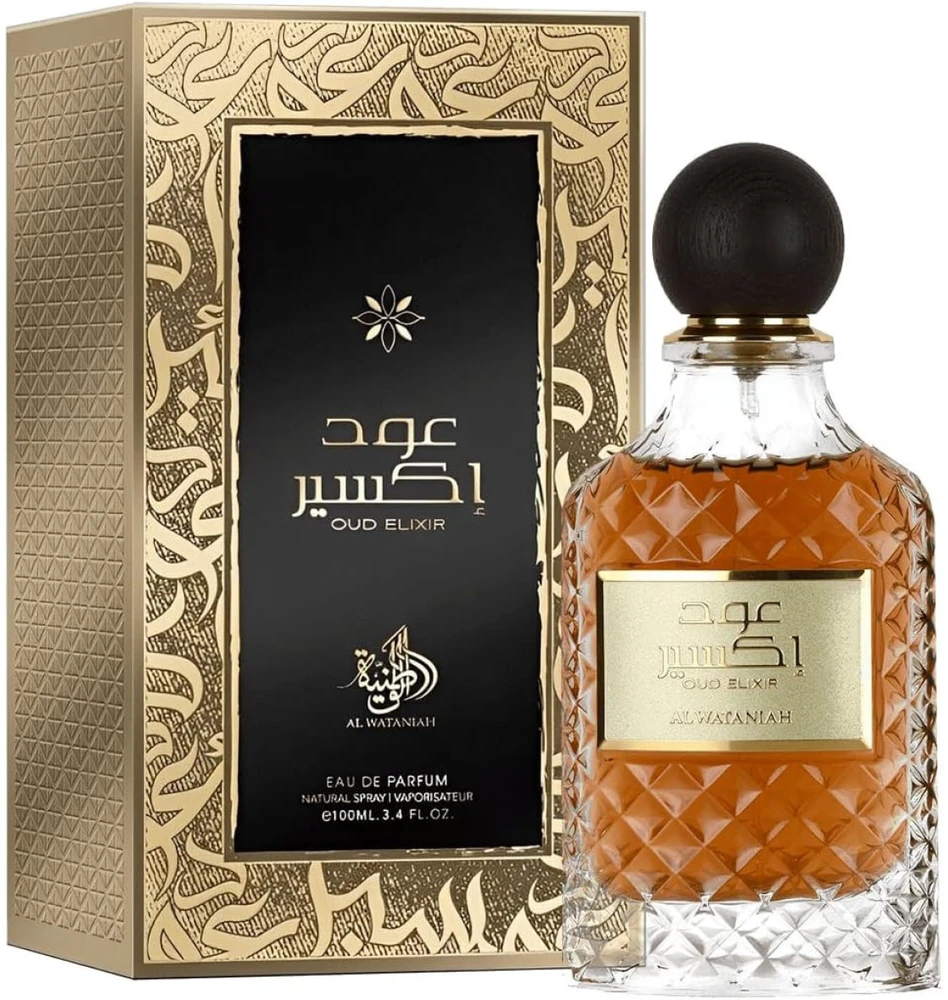 Dėklas Al Wataniah Oud Eliksyras EDP parfumuotas vanduo unisex, 100 ml