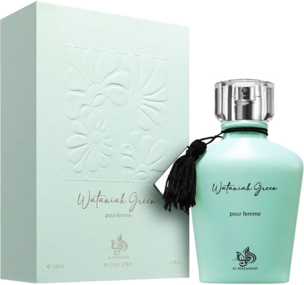 Al Wataniah Wataniah Žalias EDP parfumuotas vanduo moterims, 100 ml