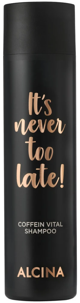 ALCINA It´s Never Too Late! Coffein Vital Šampūnas šampūnas, 250 ml