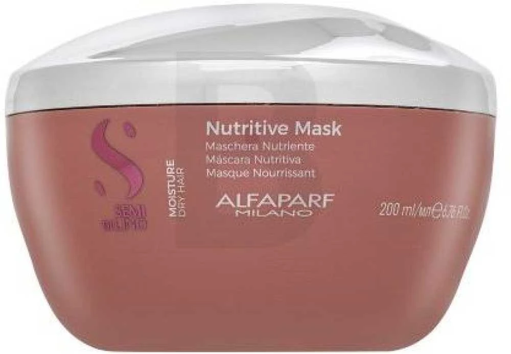 Kaukė plaukams Alfaparf Semi Di Lino Drėkinamasis Nutritive Kaukė, 200 ml