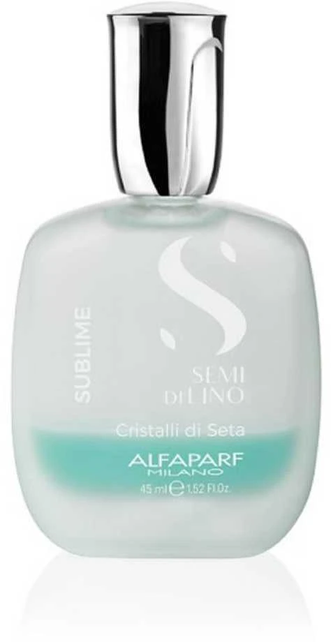 Alfaparf Milano Semi Di Lino Sublime Cristalli Di Seta dvifazis serumas 45ml