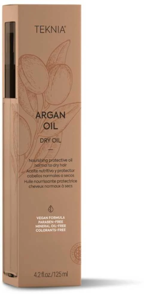 Aliejus plaukams Lakme Teknia Argan Dry Oil, lengvos tekstūros, neapsunkina plaukų, 125 ml