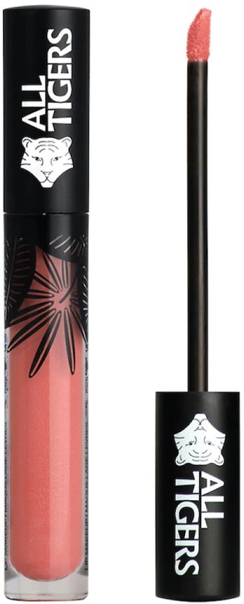 All Tigers Natural & Vegan Natural Matte Lūpų blizgis 696 Chase Your Dreams, 8 ml