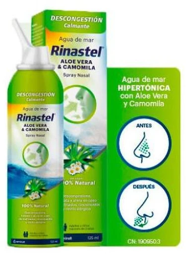 Almirall "Rinastel" alijošiaus ir ramunėlių nosies purškalas 125ml