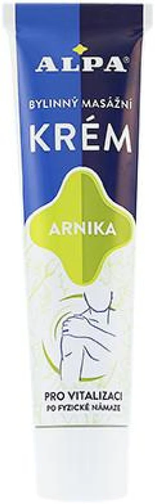 Alpa Arnika Herbal Massage Kreminis masažinis žolelių kremas, 40 g