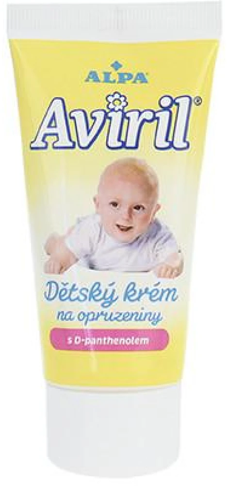 Alpa Aviril Baby Kreminis apsauginis kremas vaikams su pantenoliu, 50 ml