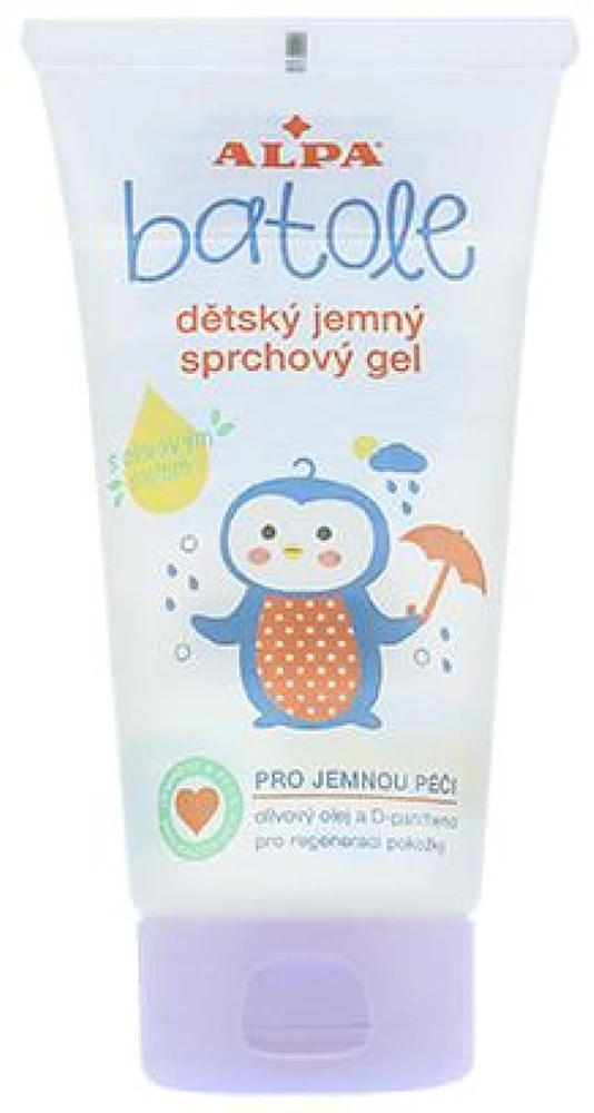Alpa Batole švelnus dušo želė su alyvuogių aliejumi, 150 ml